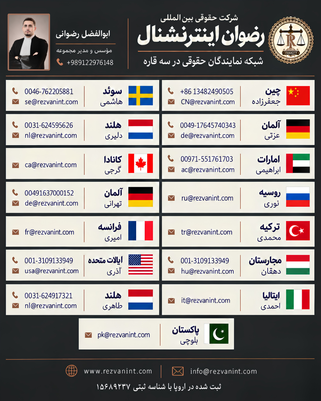 ابوالفضل رضوانی وکیل abolfazl rezvani lawyer رضوانی وکیل